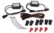 Klarglas LED Nebelscheinwerfer mit Tagfahrlicht  für Mazda MPV II LW 99-03