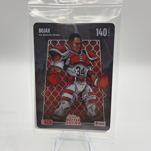 Bojax Battle Arena 140 Points Brawl 2026 P-24 NEW May PSA Magazine Promo Card