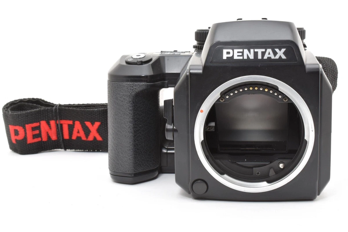 美品 PENTAX 中判カメラ 645N レンズ FA 645 ZOOM 80～160mm f4.5 フード、ストラップ、元箱、取説付 ペンタックス smc PENTAX-FA 645 Zoom 80-160mm F4.5 γA4237-2K4-ψ | ペンタックス