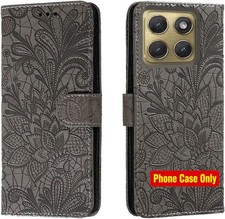 Wallet Case for Motorola Edge 2026 , L-Gray