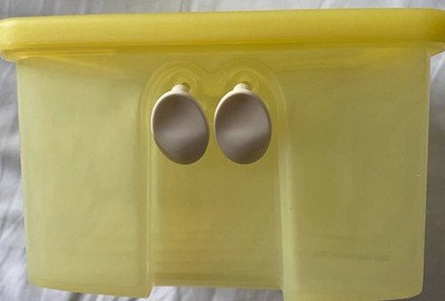 Tupperware KühlschrankSmart quadratischer Obst Gemüse Behälter mit Lüftungsschlitzen