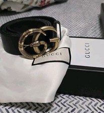 Gucci snake belt with duffle bag and box auth...