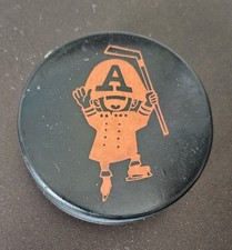 MILWAUKEE ADMIRALS OFFICIAL IHL GAME PUCK VINTAGE MADE IN CZECHOSLOVAKIA