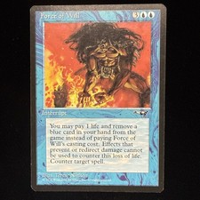Force of Will - Alliances - MTG - LP #36