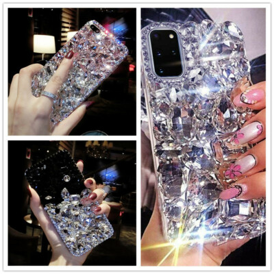 Sparkle Bling Glitter Rhinestone Flowers Diamonds Case For Google Pixel 6 Pro