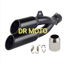 Marmitta Scarico Twin Ducati Monster 821 797 796 696 TerminaleDOPPIA USCITA