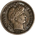 1907-S Barber Dime Great Deals From The Executive Coin Company