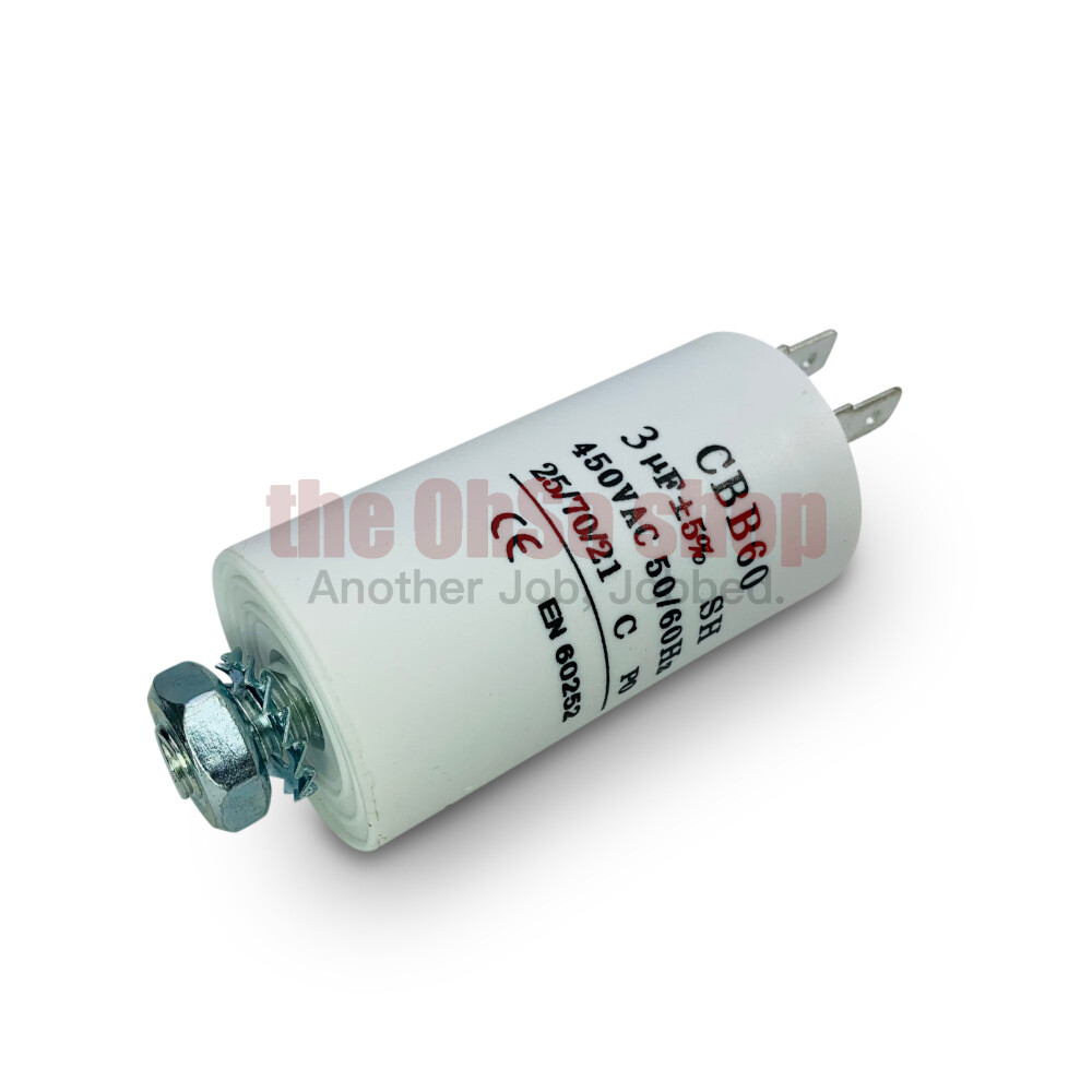 Di Plastica CBB60 Condensatore 400VAC 2.5UF Condensatore Del Motore Con Filo - Foto 7