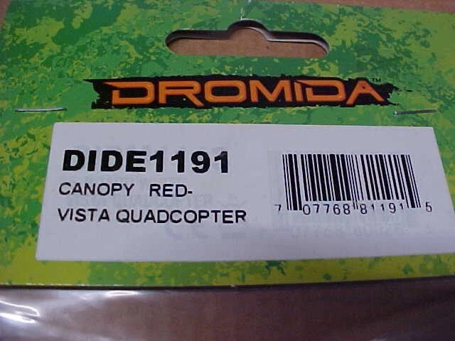 DROMIDA DIDE1191 = RED CANOPY: VISTA QUADCOPTER (NEW) - Image 3 of 3