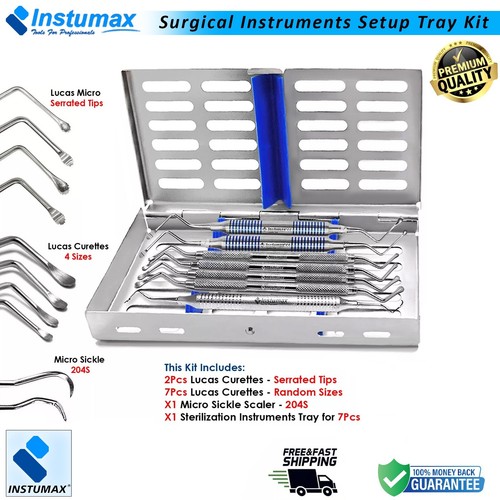 Dental Surgical Instruments Set for Micro Periodontal Surgery Setup INSTUMAX® - Picture 8 of 8