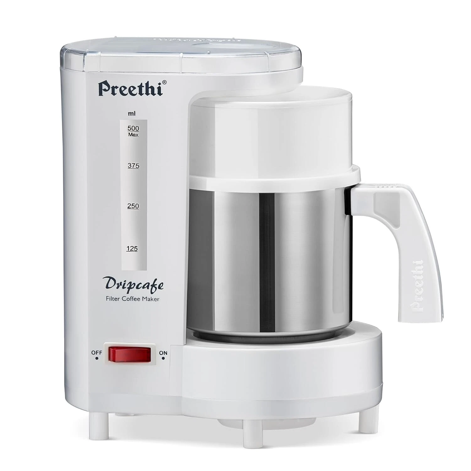 Preethi Dripcafe Drip Coffee Maker | 450W Coffee Machine for Home