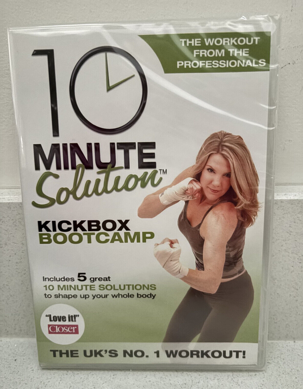 10 Minute Solution Kickbox Bootcamp DVD Exercise Workout New Factory Sealed