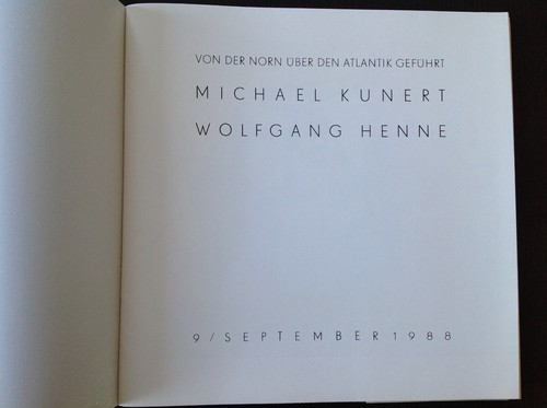 Wolfgang Henne, Michael Kunert, Iceland Projekt, orig-graph. Katalog, Lpz 1988 - Bild 2 von 12