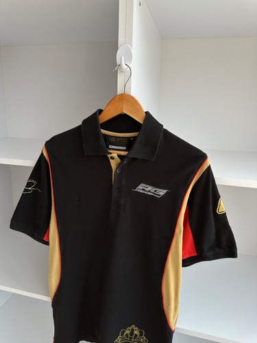 VTG Roman Grosjean Lotus Racing Formula 1 Polo T-shirt - Picture 6 of 9