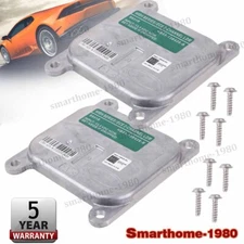 2pcs LED Headlight Module Control Unit HB5313B626B For 2017-2019 Ford Explorer