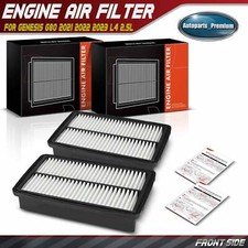 2pcs Engine Air Filter for Genesis G80 2021 2022 2023 2024 L4 2.5L 28113T1210