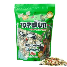 Dried Ramen Toppings Vegetable Mix 14Oz, 12 Veggie Blend with Added Superfood Go