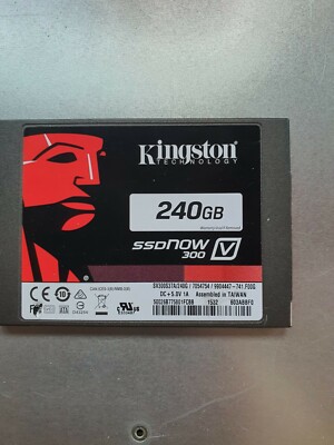 Kingston SSDNow V300 240GB, Inch (SV300S37A/240G) 740617212716|