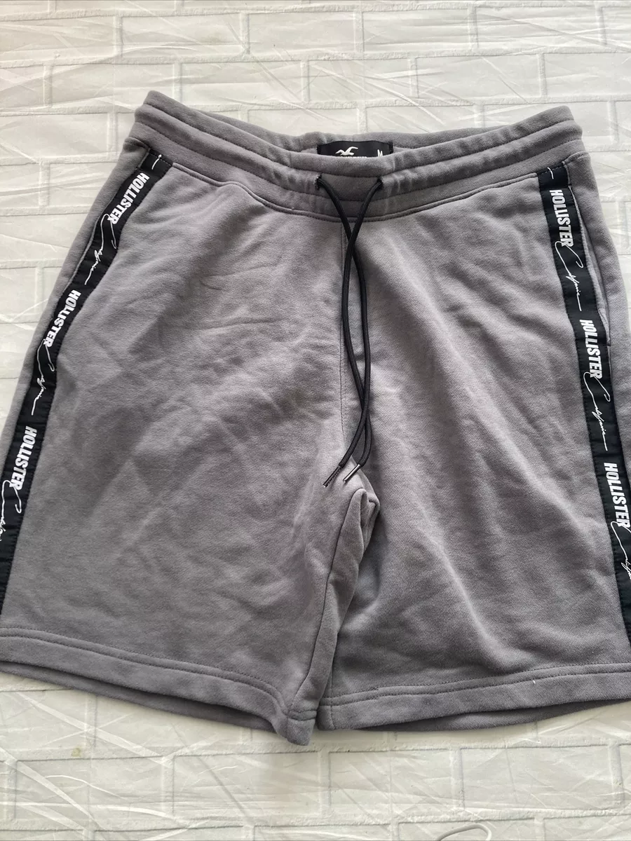HOLLISTER Grey Sweat Shorts Fleece Shorts Mens Size Medium eBay