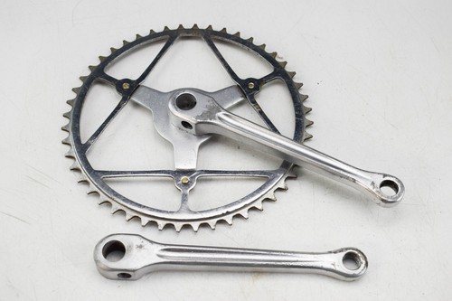 Pédalier Vintage Williams 1964 – Acier, Plateau 46 Dents – 165 Mm – Vélo Course