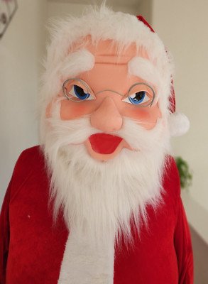 SANTA CLAUS   custome Adult Size (M) ORIGINAL PICTURES