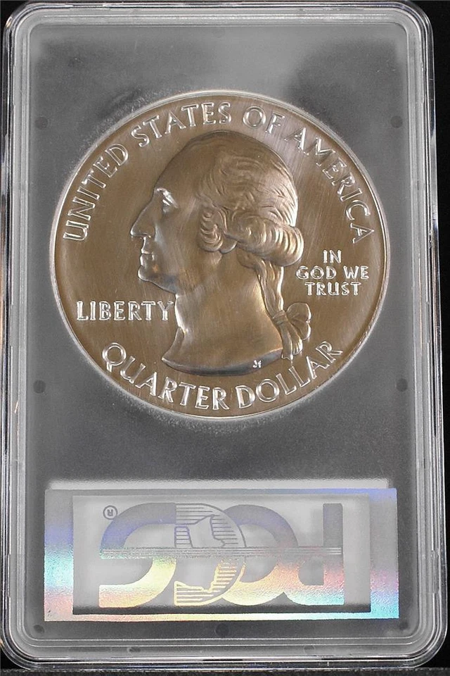 2012 .25C 5 Ounce .999 Silver ATB Hawaii Volcanoes NP PCGS MS69PL Mercanti - Image 2 of 2