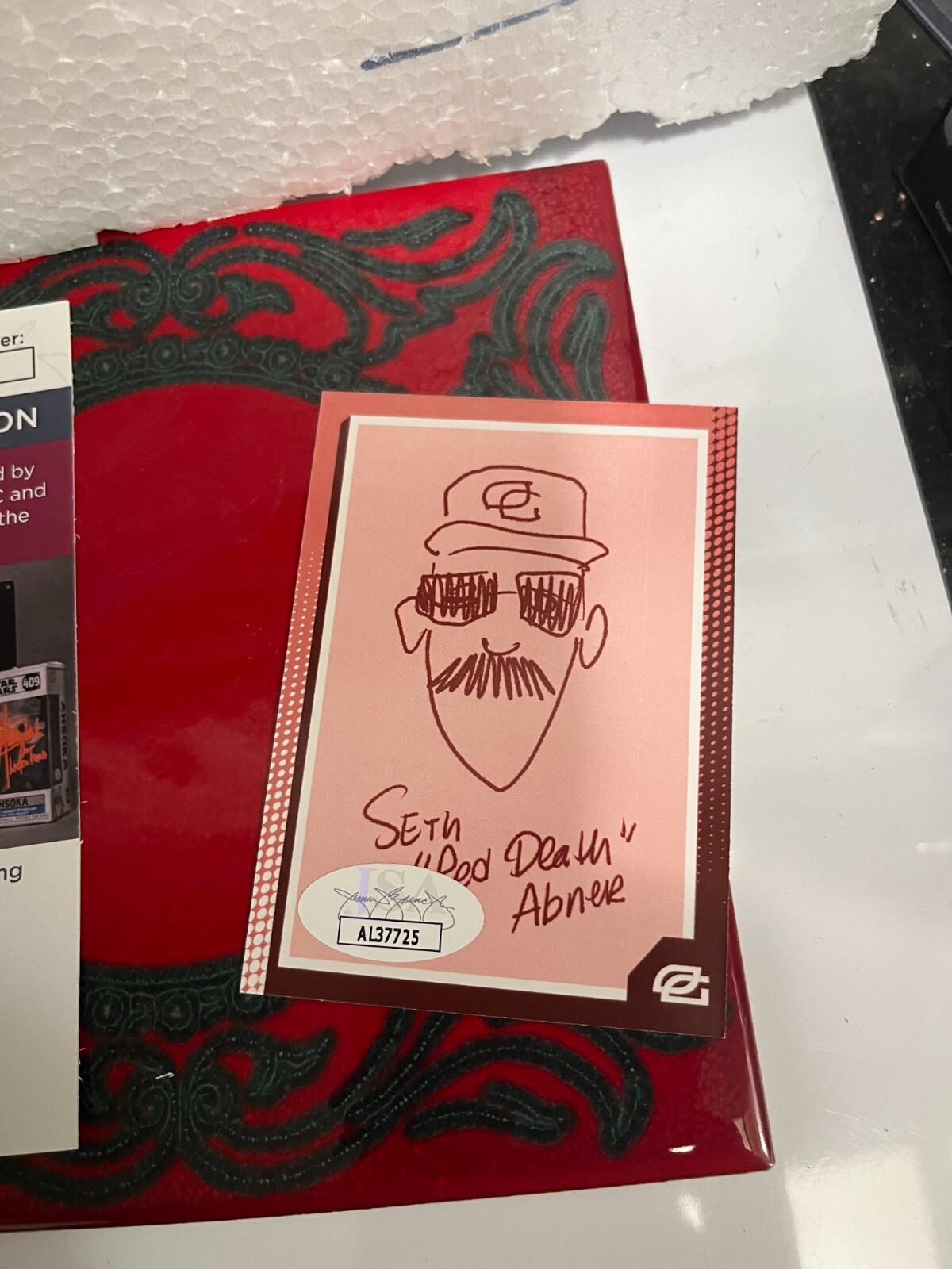 Auto Seth “Scump” Abner Optic Gaming TX Rangers EXCLUSIVE Card Signed