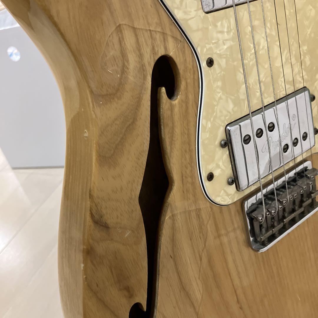 Electric Guitar Fender Mexico '72 Telecaster Thinline Natural S/N