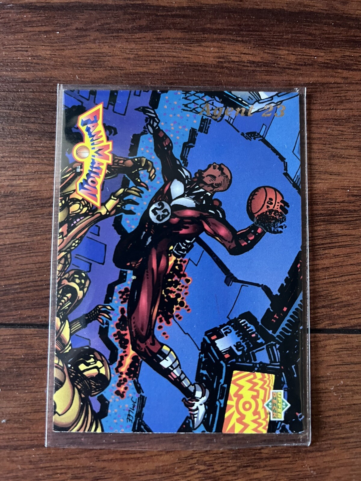 1992-93 Upper Deck Basketball Fanimation Agent 23 Michael Jordan #506