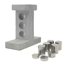 Pinewood Derby Weight Placement Drilling Tool + 3 oz Tungsten Weights by RDD