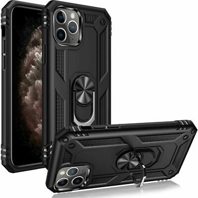 Für Apple iPhone 13 12 Mini Pro Max Hülle Ring Armor Stoßfest Ständer Robust Cover