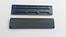 2 UPVC Plastic Bridge Channel Packer Window Door Glass Glazing 24mmwide 5mmthick
