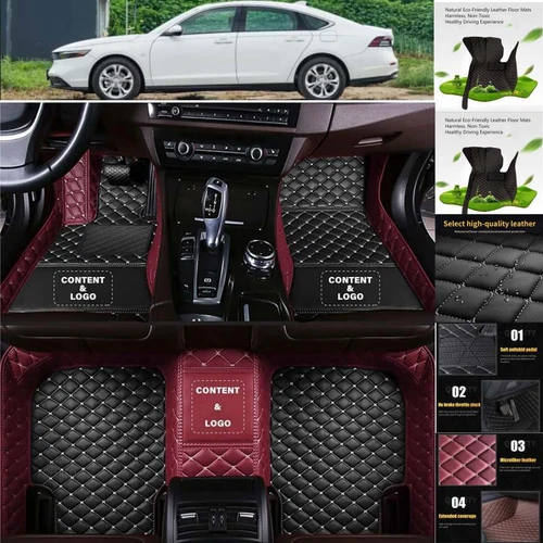 For Toyota Land Cruiser Car Floor Mats All Weather Leather Carpets Cargo Liners - Picture 7 of 28