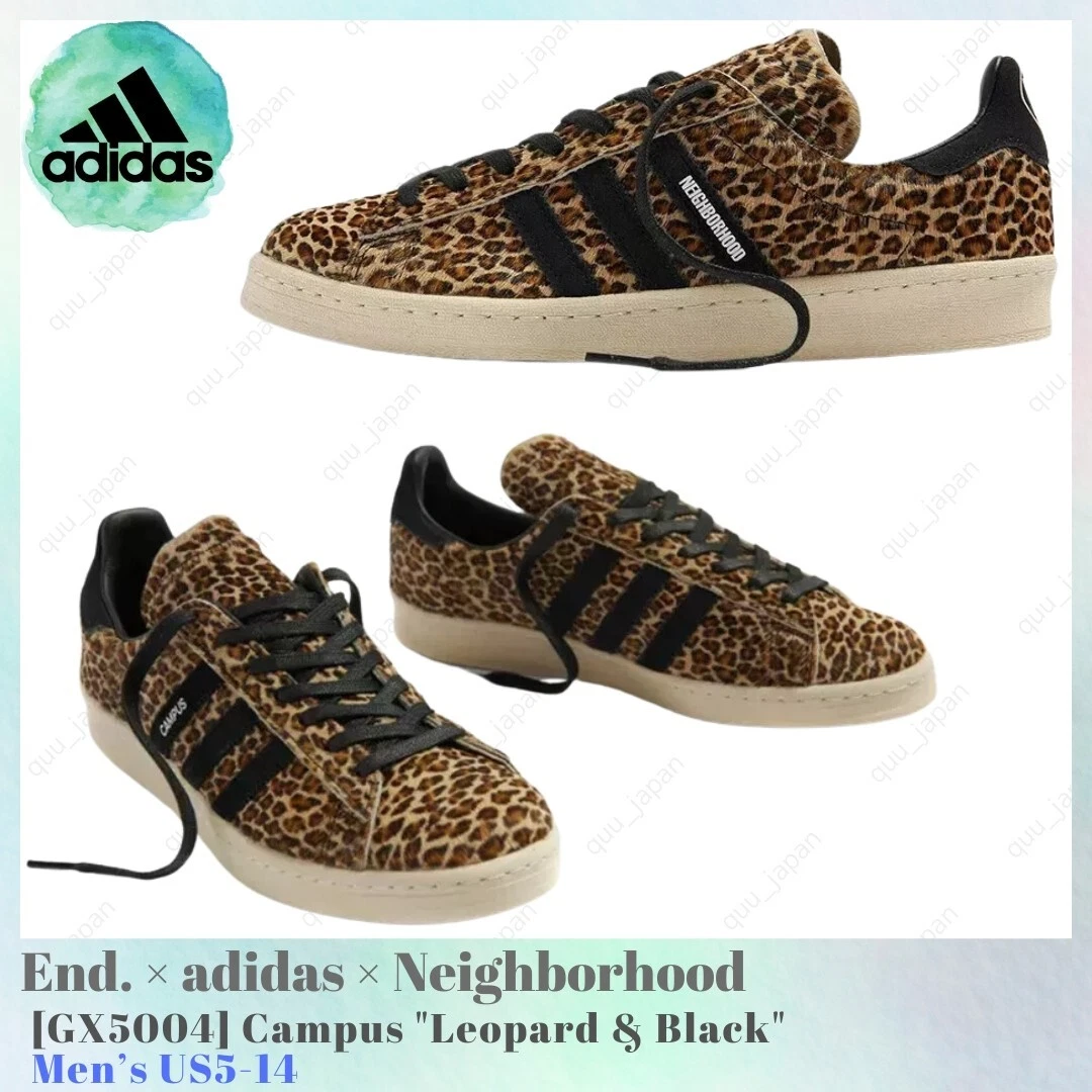 adidas × END. × NEIGHBORHOOD®︎ CAMPUS29 END. x Neighborhood x adidas Campus 80s Leopard for Sale