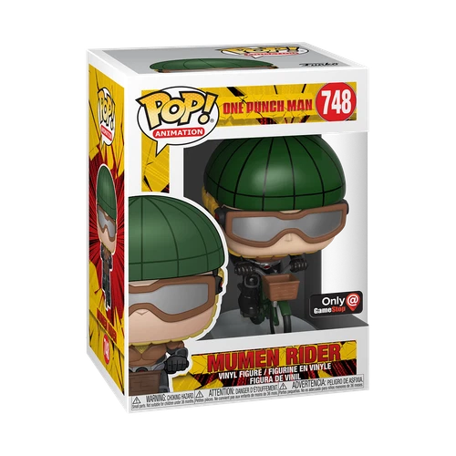 Funko Pop! Animation One Punch Man 748 Mumen Rider (GameStop Exclusive) +Protect