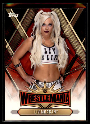 2019 Topps WWE Road to WrestleMania 35 Roster Insert #WM-50 Liv Morgan