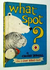 What Spot? by Crosby Bonsall Polar Bear Puffin & Walrus Children's Book 1st ED