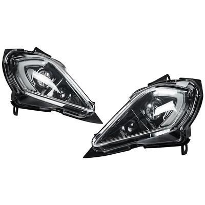 1Pair LED Headlights For YAMAHA RAPTOR 250 350 700 YFZ 450R Wolverine 2006-24