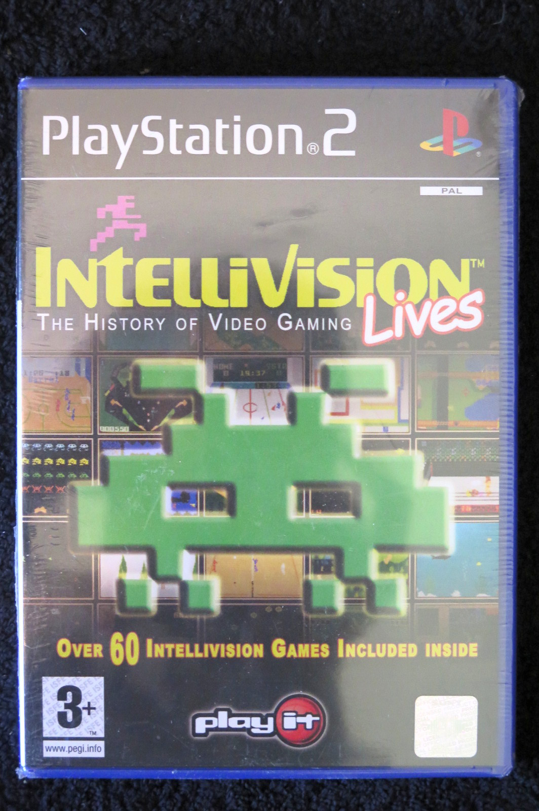 PS2 : INTELLIVISION LIVES : THE HISTORY OF VIDEO GAMING - Nuovo, risigillato !