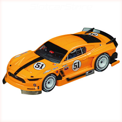 Carrera Evolution 27788 Ford Mustang GTY ''No.51'' Orange 1:32 Auto Slotcar