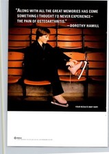 Merck Dorothy Hamill and Osteoarthritis Original Vintage Print Ad