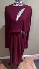 Sexy slit Long sleeve dress never worn! 3XL