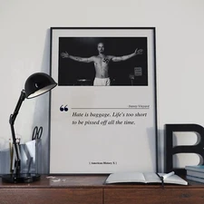 American History X Movie Poster Print, Movie Quote - Unframed
