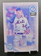 2018 Topps Gypsy Queen #74 Noah Syndergaard METS Purple baseball card NM/MT