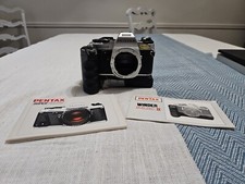 USED Pentax ME Super w/ 50mm f/2 Rapid Winder  1045166  2014930 Inst Books