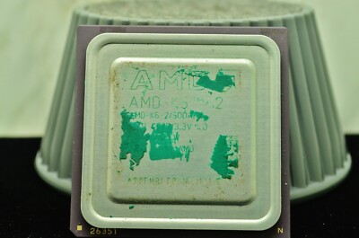 AMD-K6-2 500AFX 2.2V CORE/3.3V I/O CPU Computer Chip
