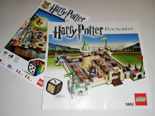 LEGO 3862 Harry Potter Board Game instructions and rules - 2 booklets