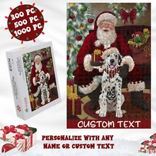Dalmatian Jigsaw Puzzle for Adults Interlocking Games Christmas Dog Gift NWT