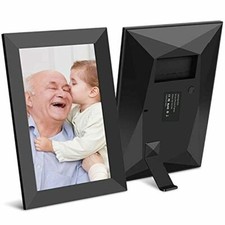Jeemak Digital Picture Frame 7 inch WiFi Photo Frame with IPS Touch Screen Portr