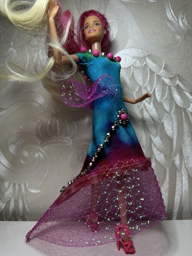 Barbie Ähnliche Doll & Dress Puppe Modepuppe Mit Kleid Mit lange Haare - Bild 8 von 12